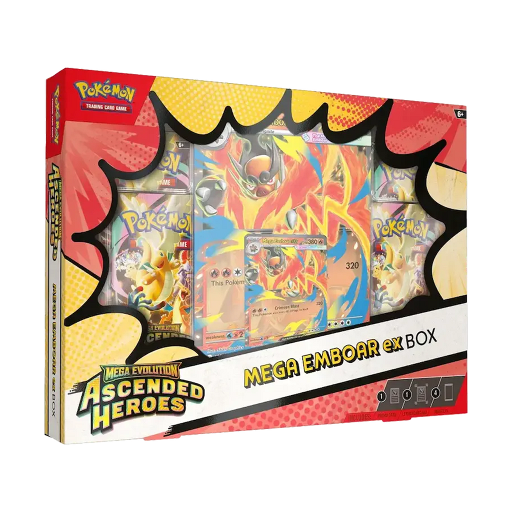 Pokémon - Ascended Heroes (ME2.5) Mega Emboar Ex Collection Box