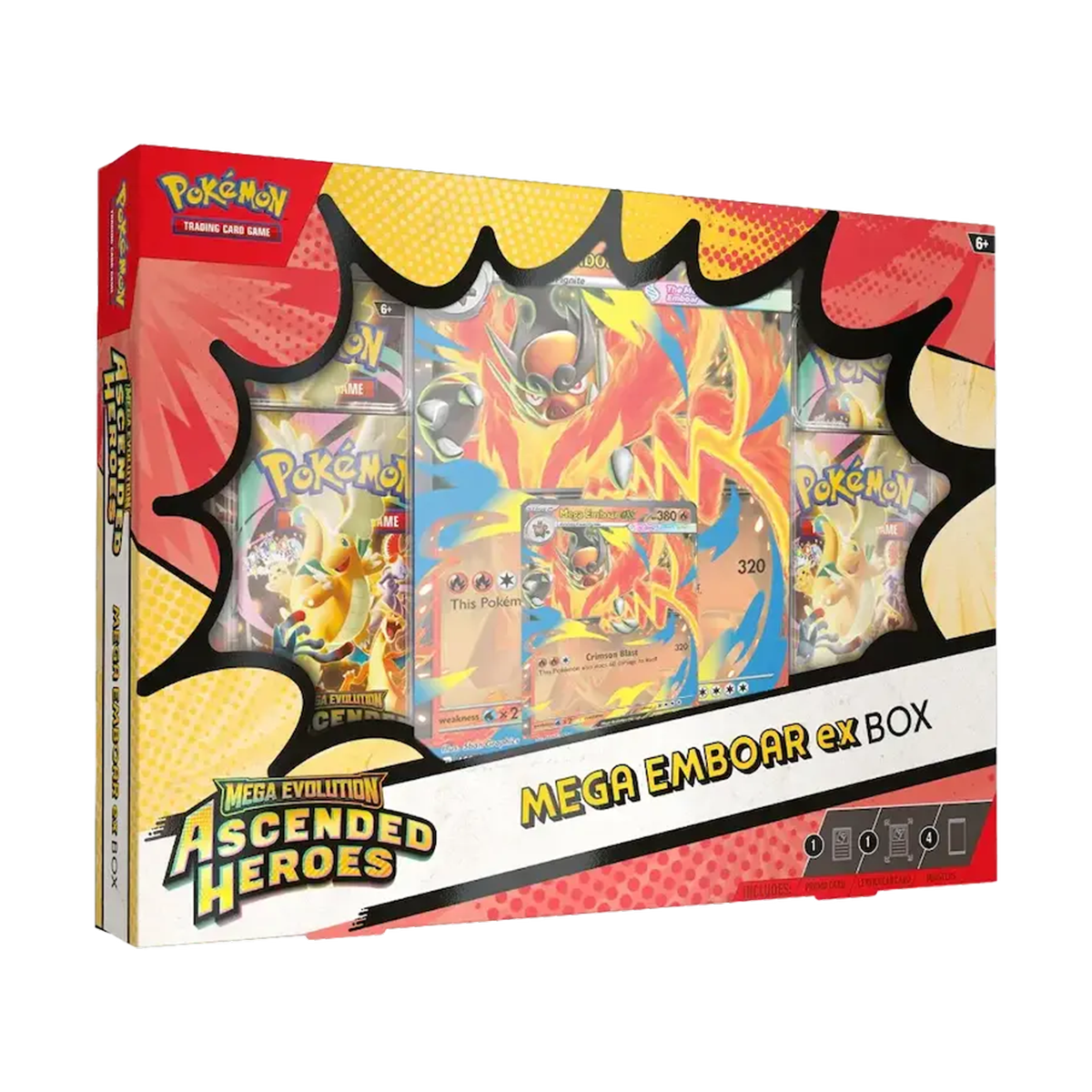 Pokémon - Ascended Heroes (ME2.5) Mega Emboar Ex Collection Box