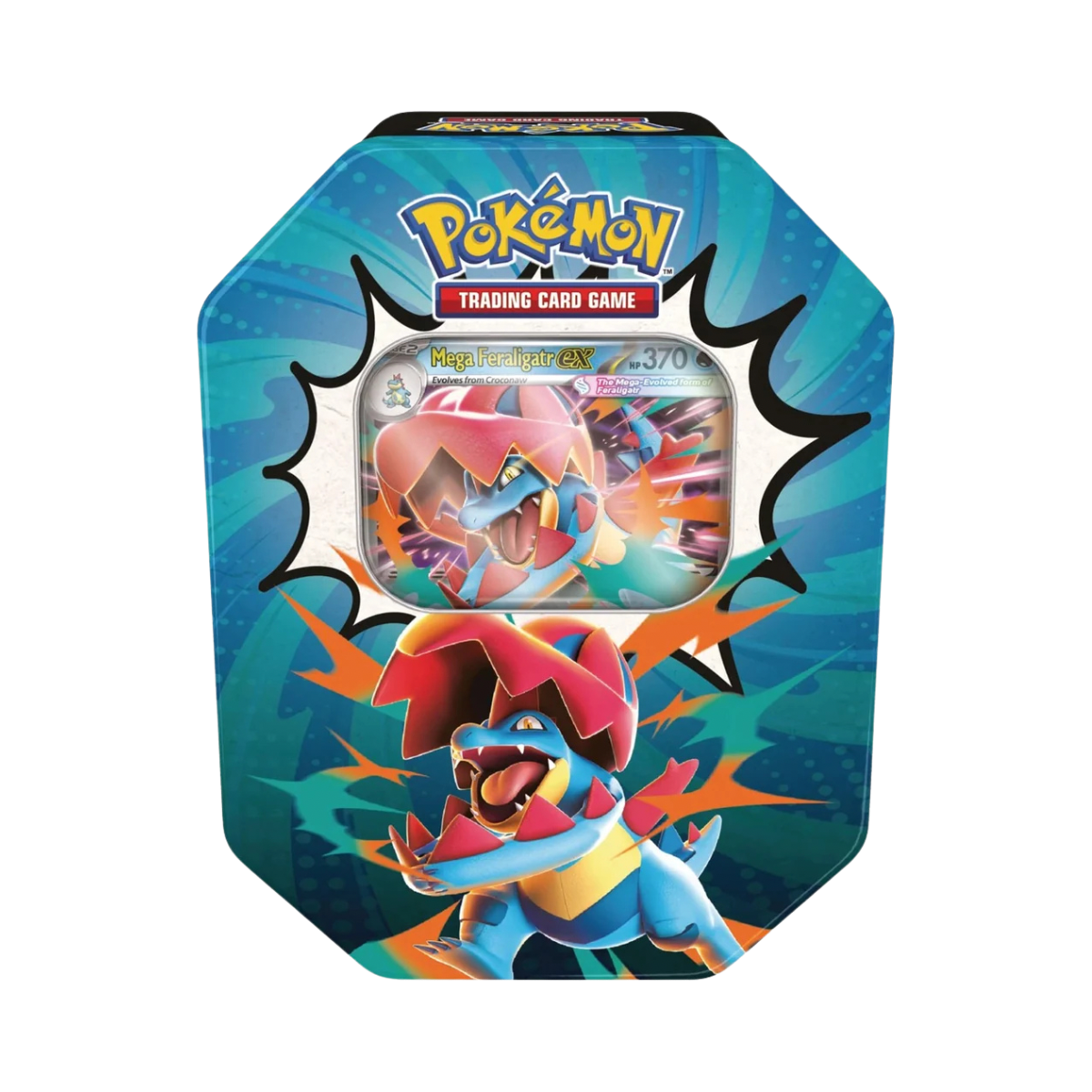 Pokémon - Ascended Heroes (ME2.5) Mega Feraligatr Ex Tin