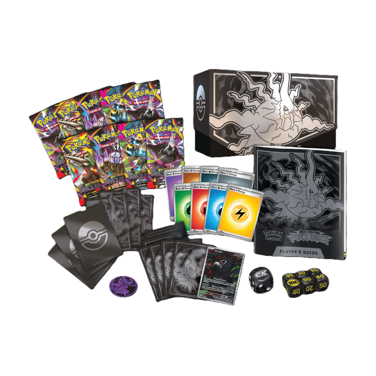 Pokémon - Mega Evolution: Pitch Black (ME 5.0) Elite Trainer Box