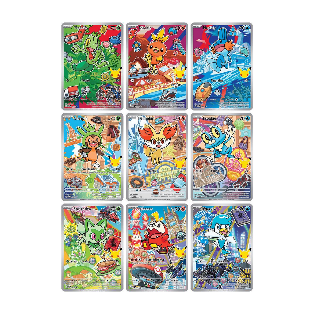 Pokémon - First Partner Illustration Collection Series 3