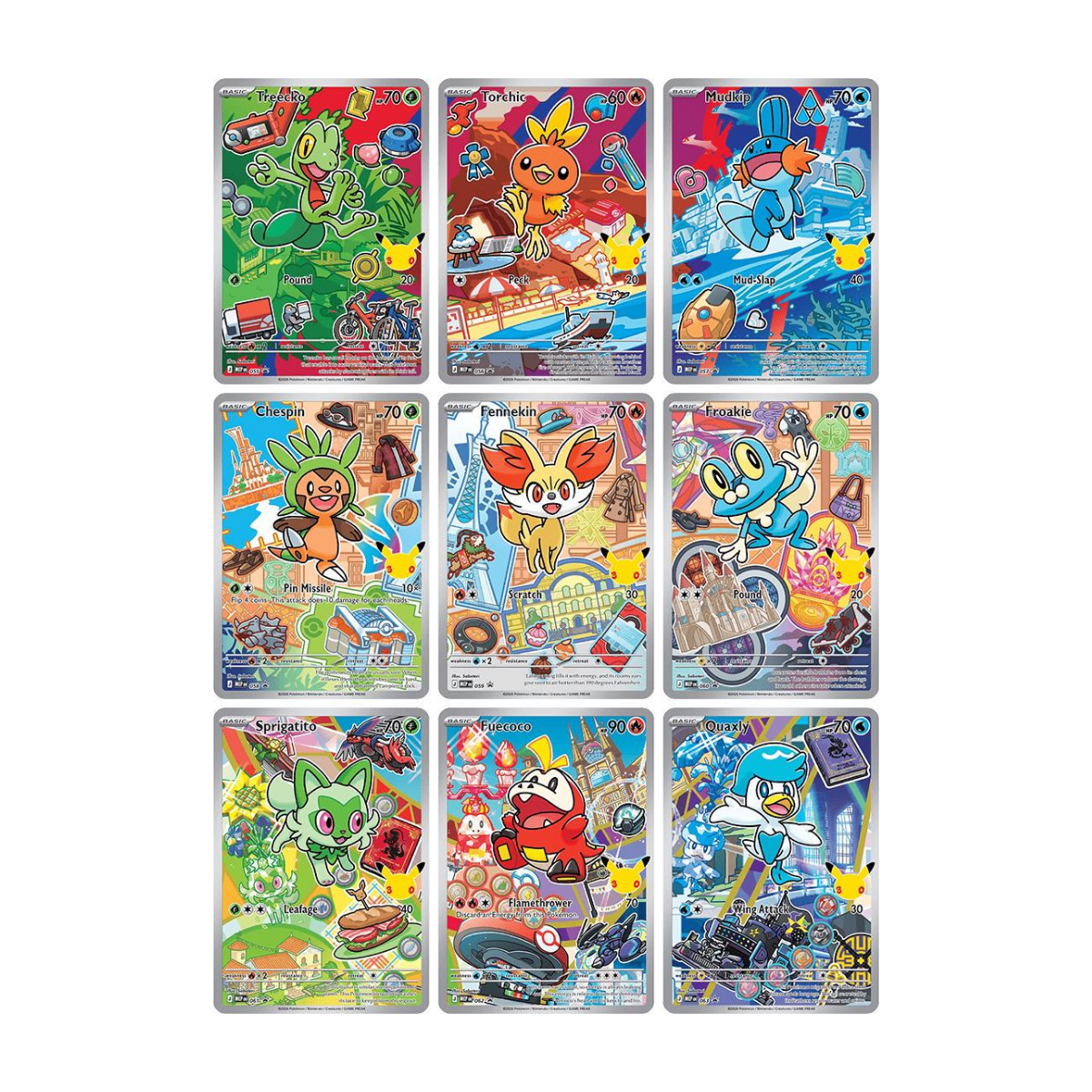 Pokémon - First Partner Illustration Collection Series 3