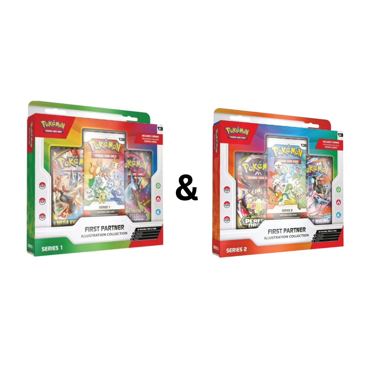 Pokémon - First Partner Illustration Collection Series 1 & 2