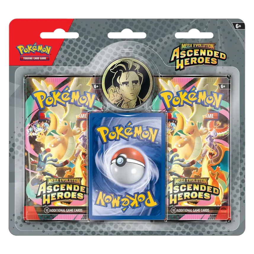 Pokémon - Mega Evolution Ascended Heroes 2 Pack Blister [Random Art]